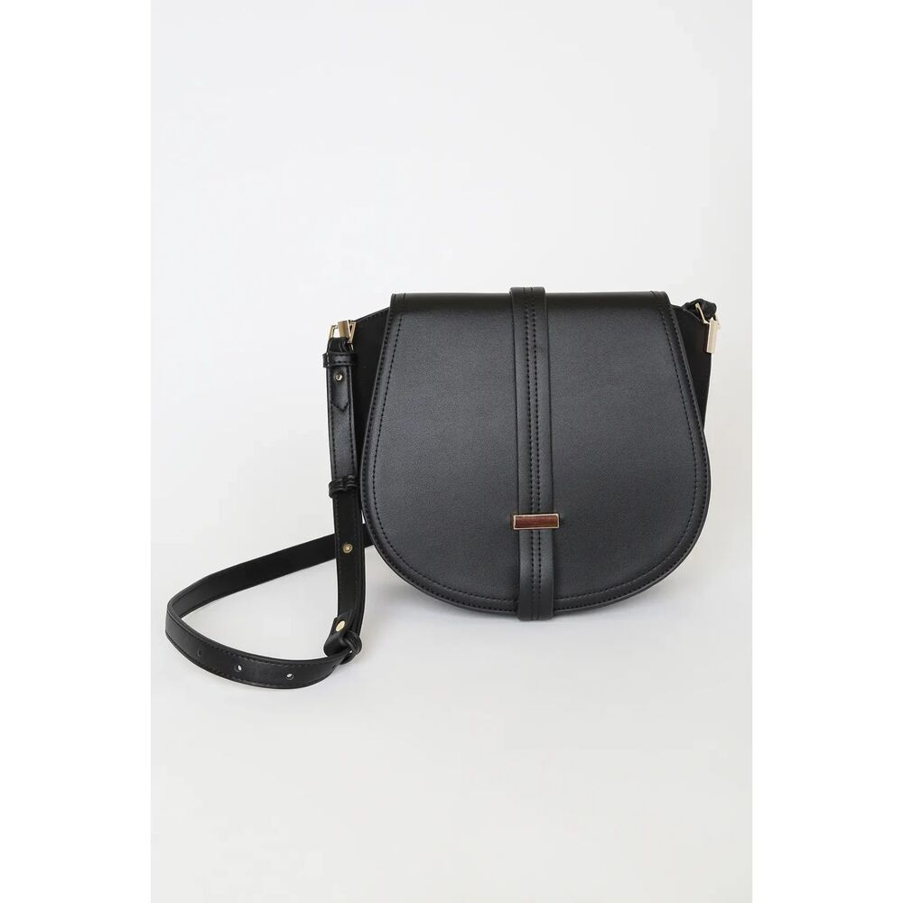 NWOT Vintage Neiman Marcus Leather Saddle Cross Body Bag